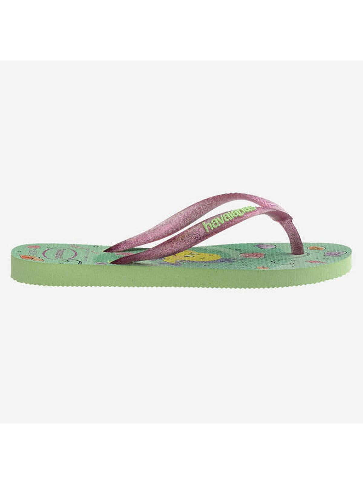 HAVAIANAS Infradito Bambine e ragazze Hav. Kids Slim 4123328.2630 Verde - Stilato