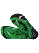 HAVAIANAS Infradito Uomo Hav. Top Marvel Logomania 4146953.5579 Nero - Stilato