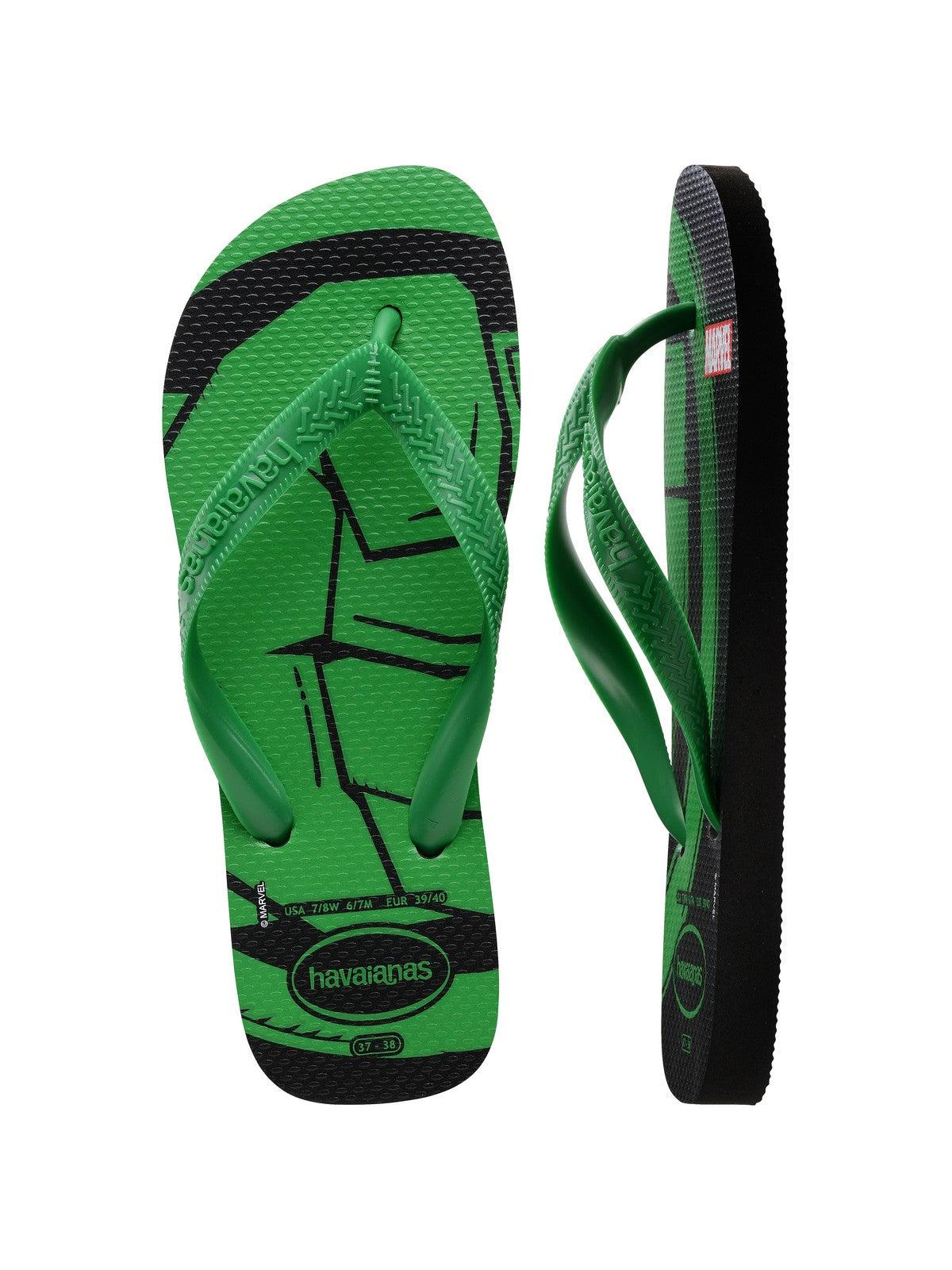 HAVAIANAS Infradito Uomo Hav. Top Marvel Logomania 4146953.5579 Nero - Stilato