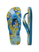 HAVAIANAS Infradito Unisex adulto Hav. Simpsons 4137889.0212 Turchese - Stilato