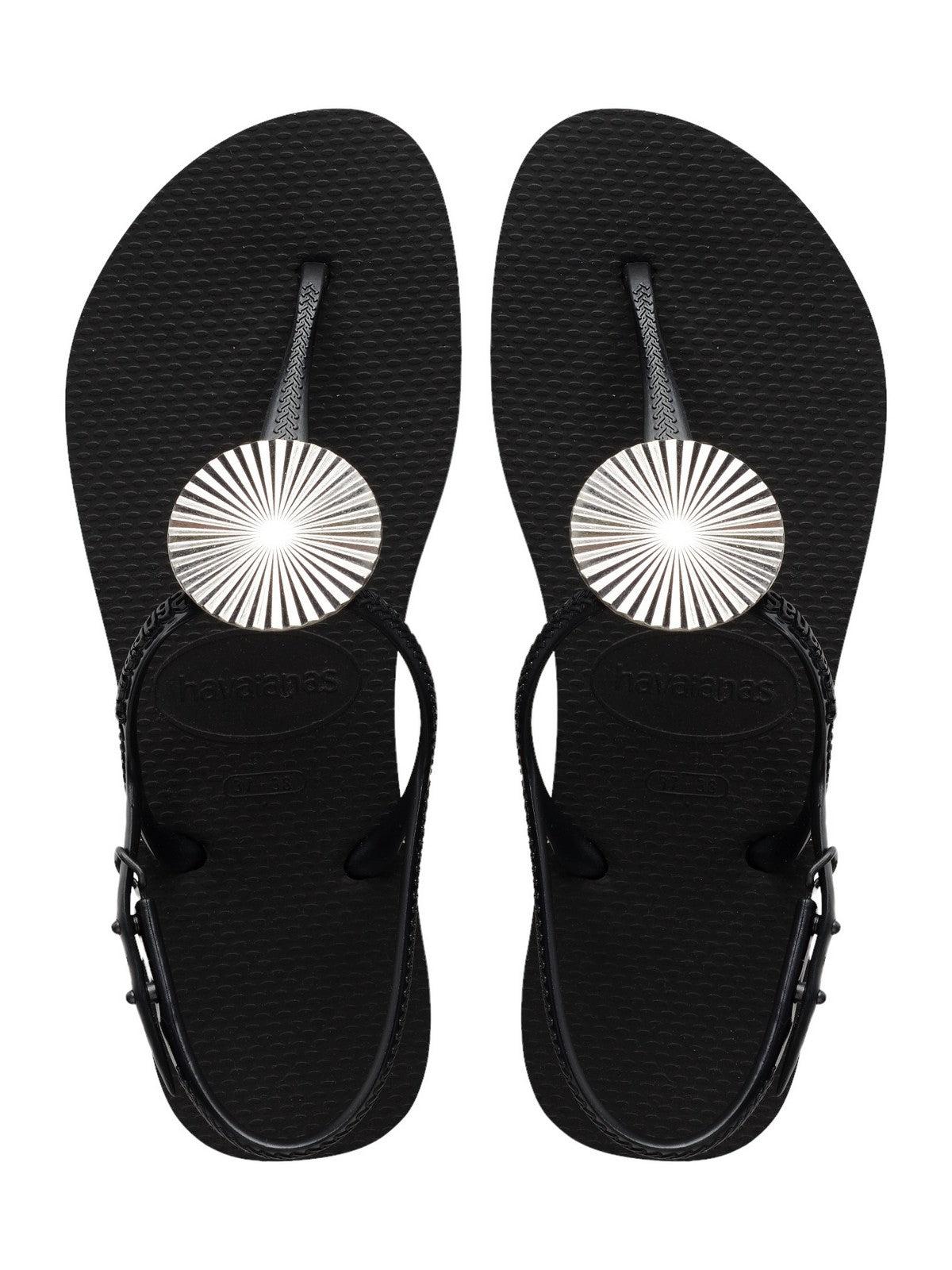 HAVAIANAS Infradito Donna Hav. Twist Metal 4148924.0090 Nero - Stilato