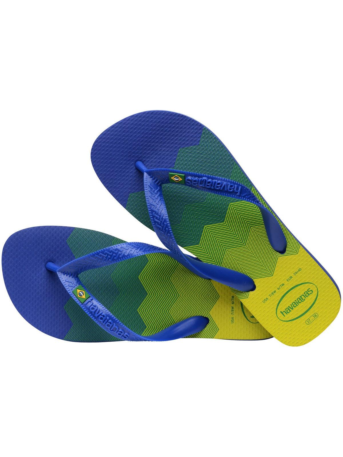 HAVAIANAS Infradito Unisex adulto Hav. Brasil Fresh 4145745.7893 Blu - Stilato