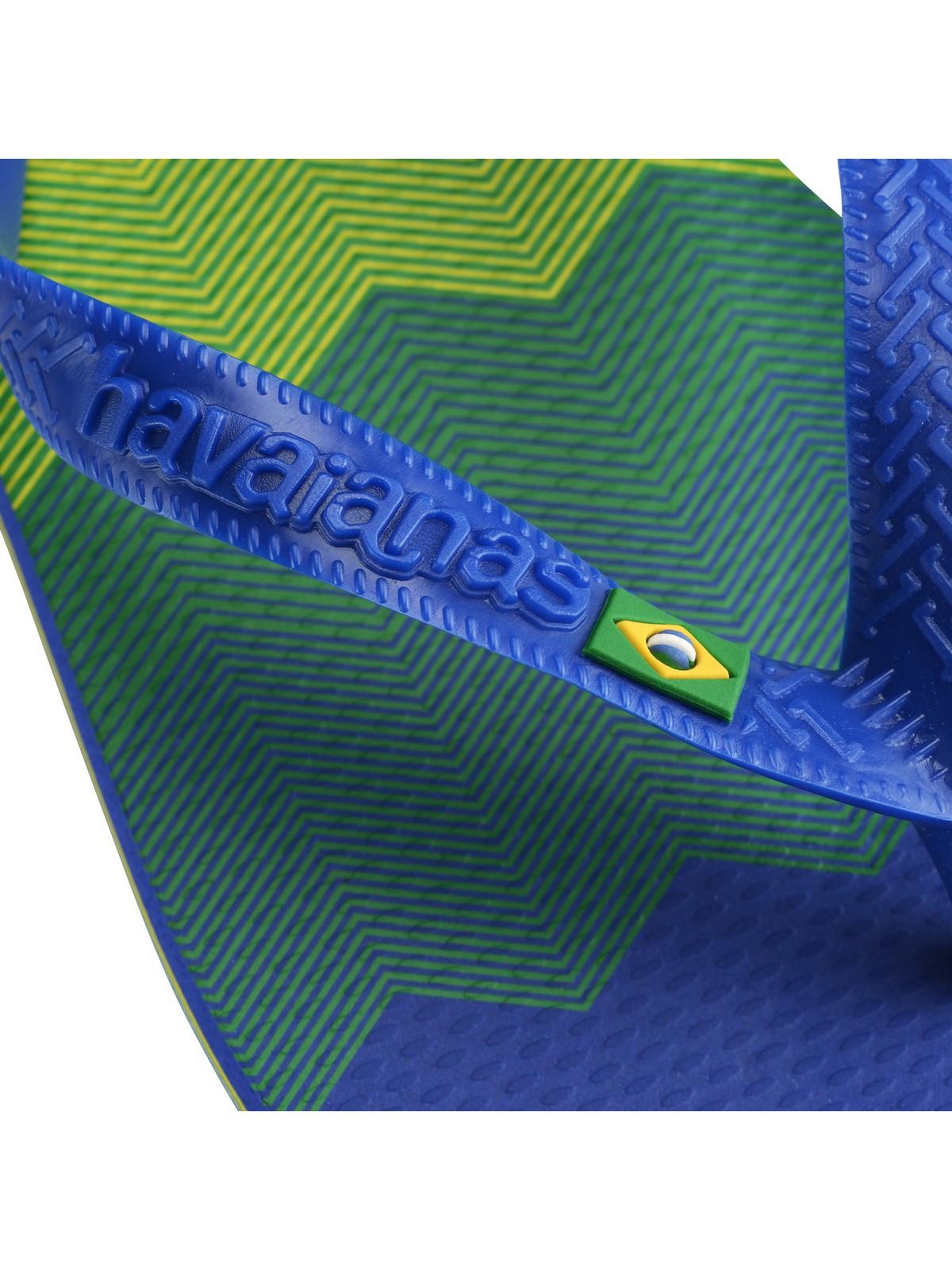 HAVAIANAS Infradito Unisex adulto Hav. Brasil Fresh 4145745.7893 Blu - Stilato