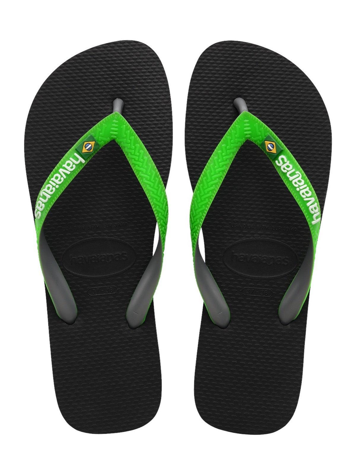 HAVAIANAS Infradito Unisex adulto Hav. Brasil mix 4123206.8075 Nero - Stilato