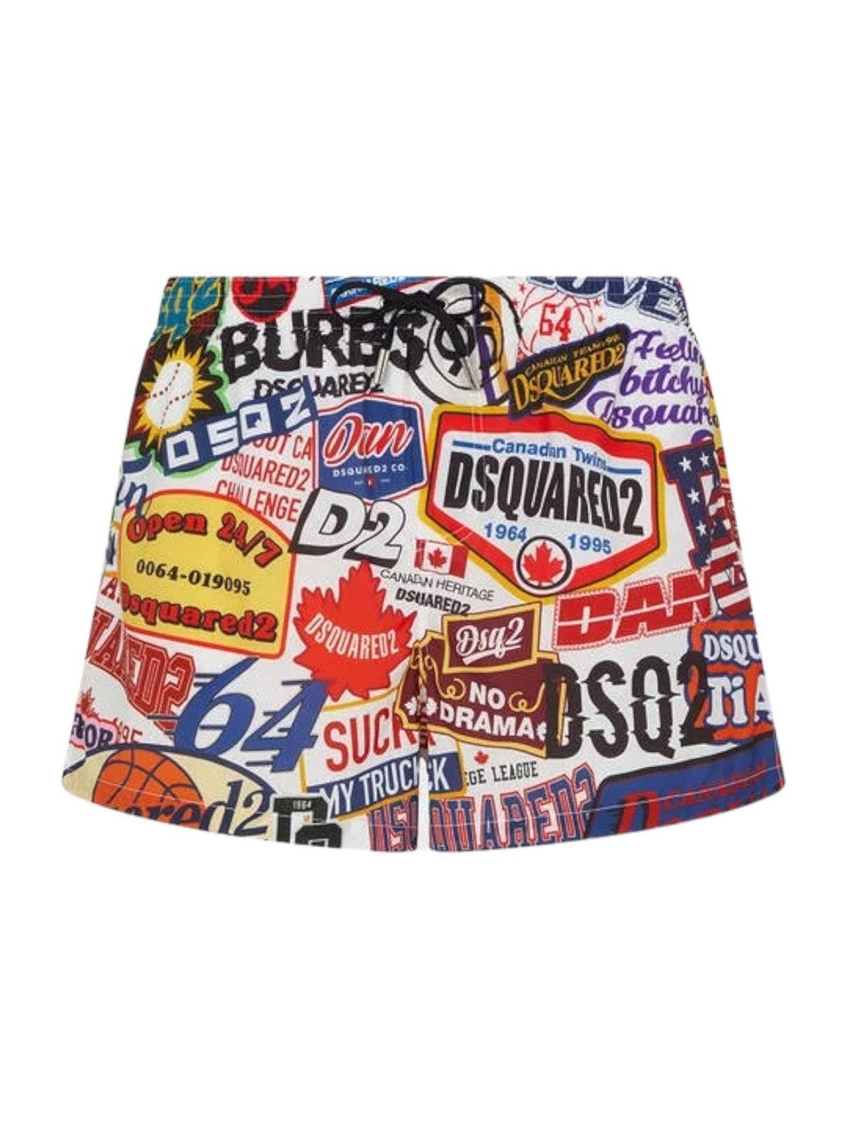 DSQUARED2 Costume da bagno Uomo D7B64556 960 Multicolore - Stilato