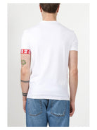 DSQUARED2 T-Shirt e Polo Uomo D9M3S513 104 Bianco - Stilato