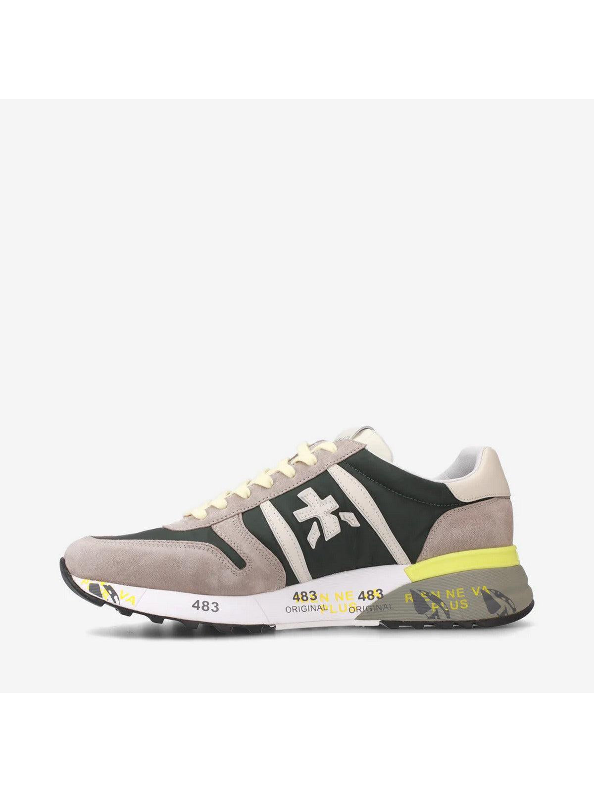 PREMIATA Sneaker Uomo LANDER VAR 6632 Grigio - Stilato