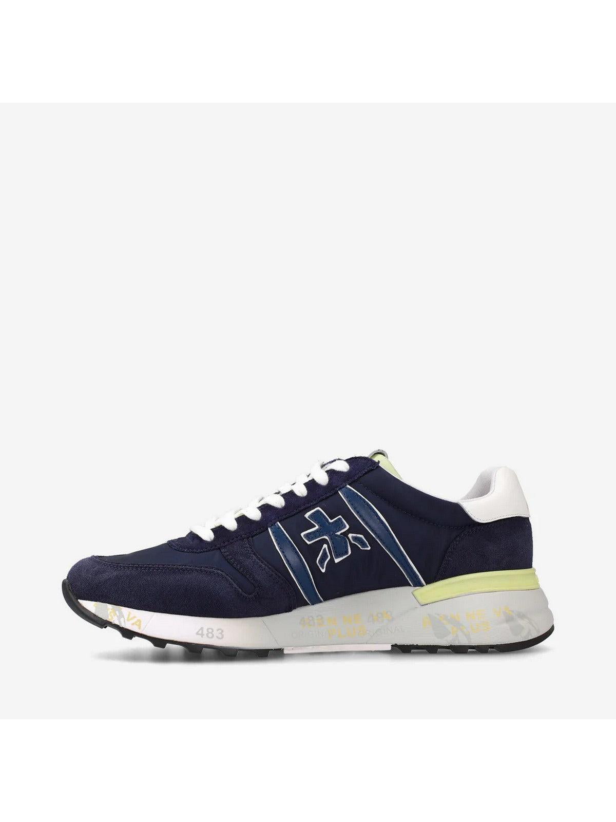 PREMIATA Sneaker Uomo LANDER VAR 6634 Blu - Stilato