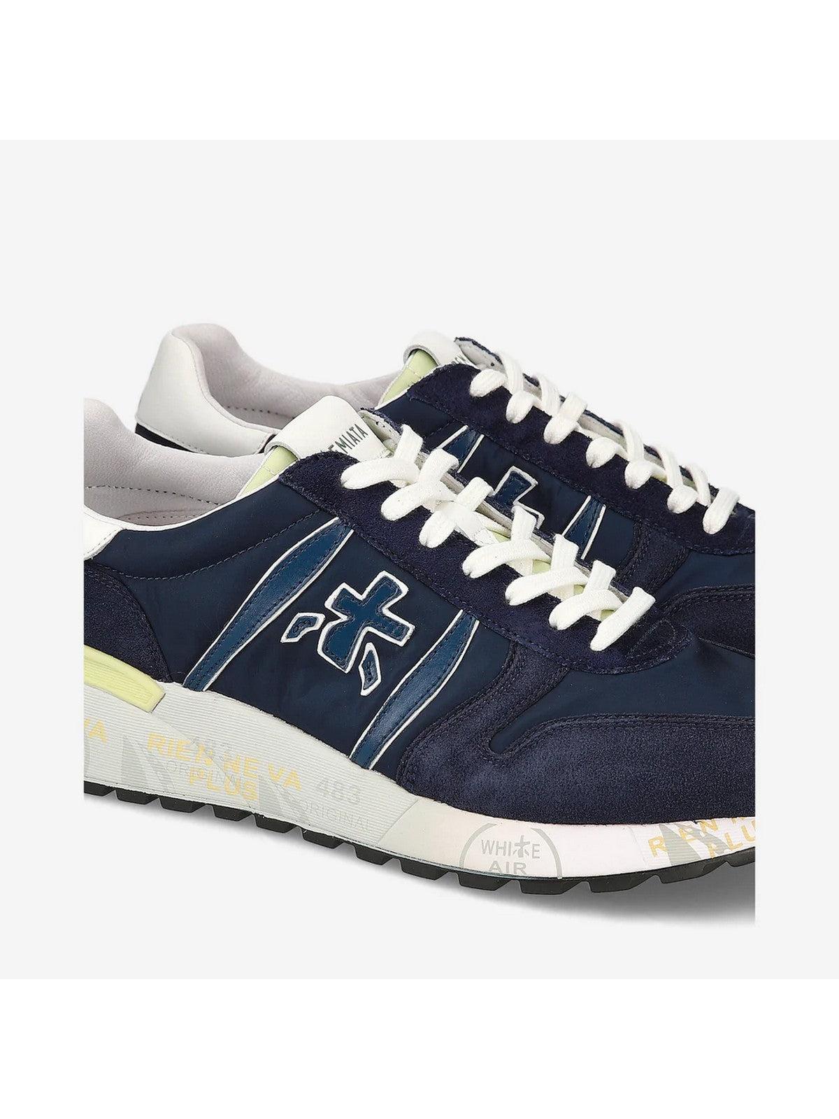 PREMIATA Sneaker Uomo LANDER VAR 6634 Blu - Stilato