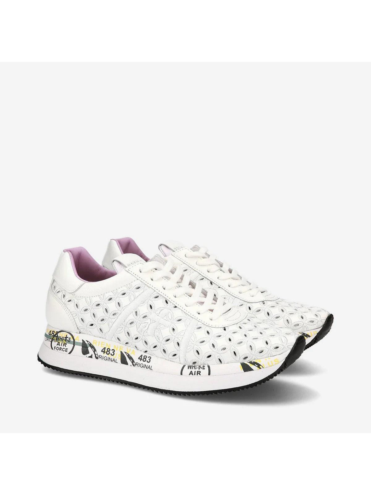 PREMIATA Sneaker Donna CONNY VAR 6749 Bianco - Stilato