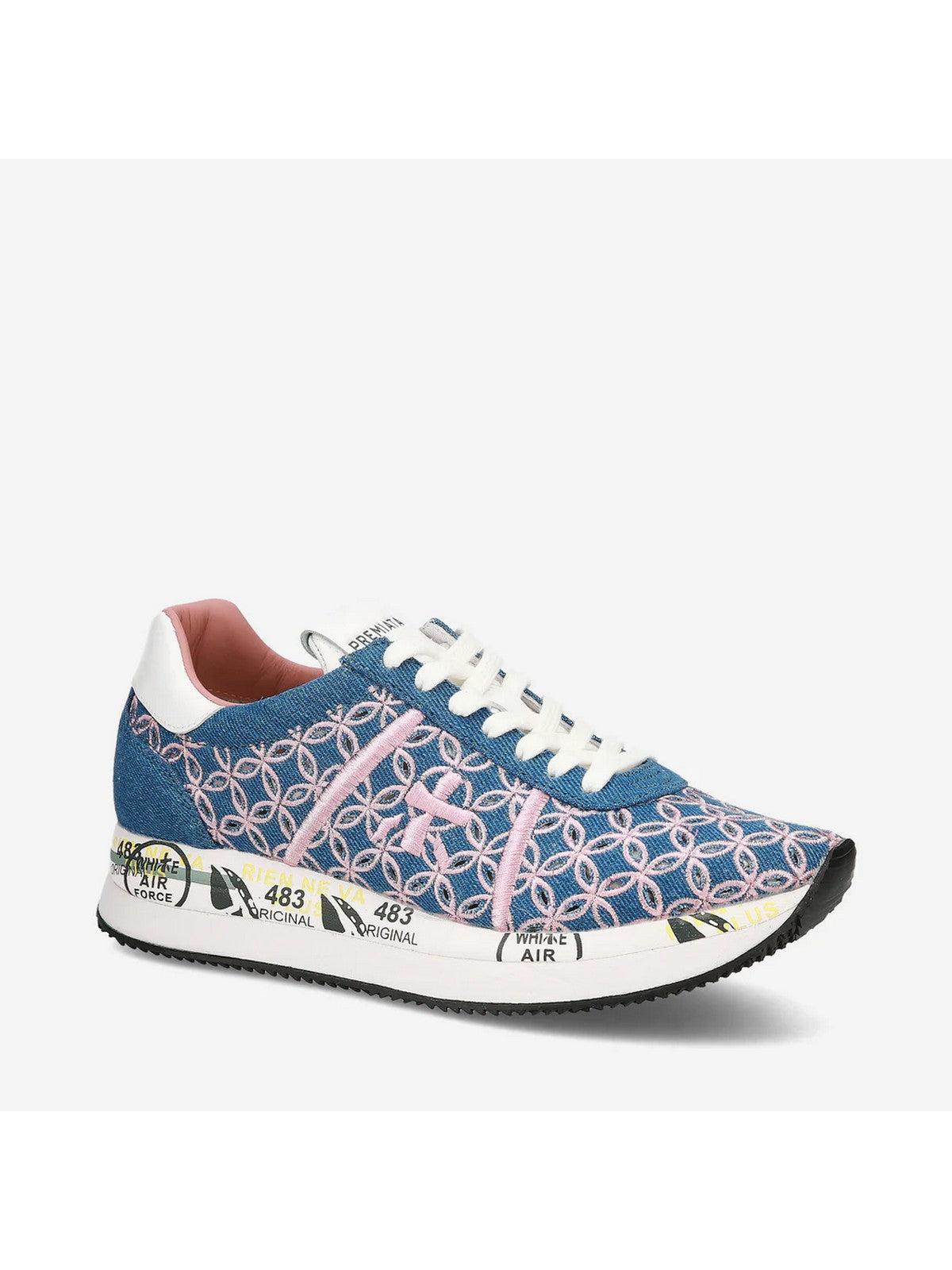 PREMIATA Sneaker Donna CONNY VAR 6708 Blu - Stilato