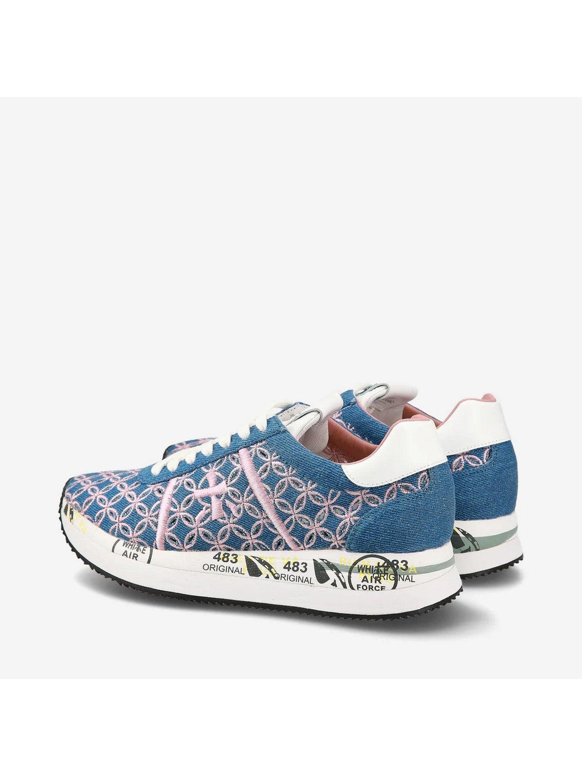 PREMIATA Sneaker Donna CONNY VAR 6708 Blu - Stilato