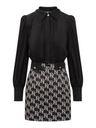 ELISABETTA FRANCHI Abito Donna AB50941E2 685 Nero - Stilato