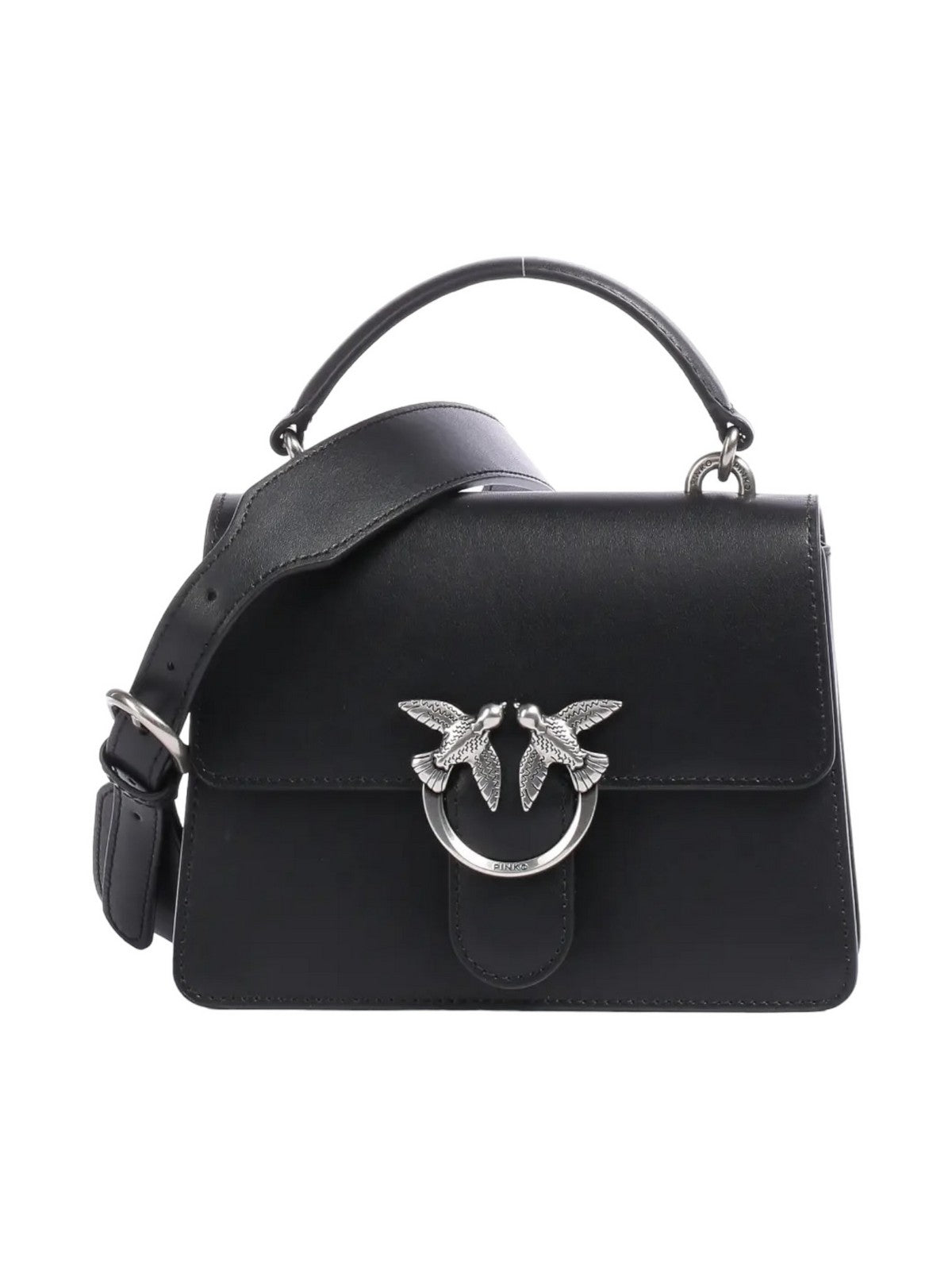 トートバッグ PINKO 'Love one Top Handle mini' handbag (100071A0F1 Z99O) donna-borse-borsa-donna-pinko-