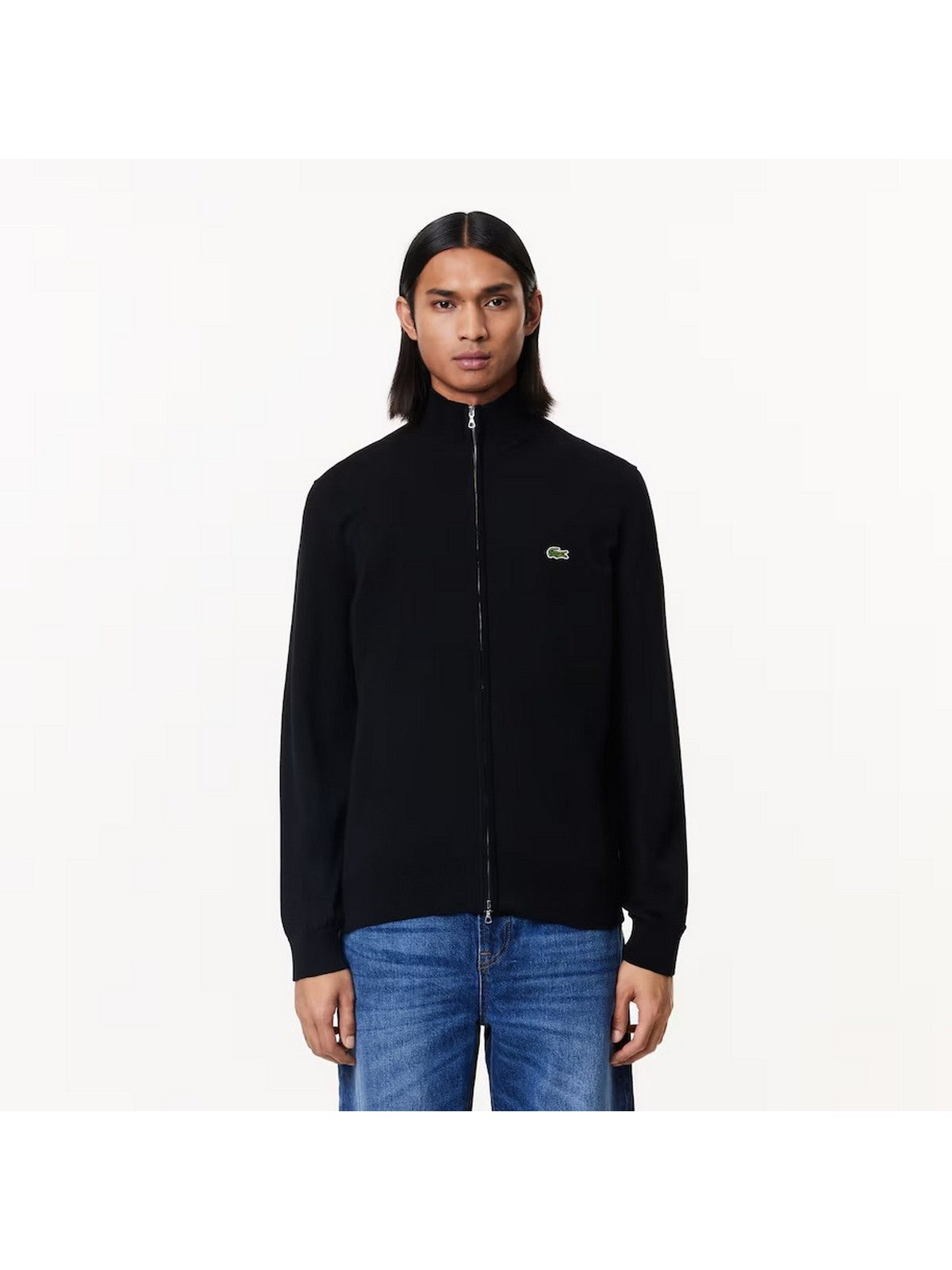 LACOSTE Cardigan Uomo AH1957 031 Nero - Stilato