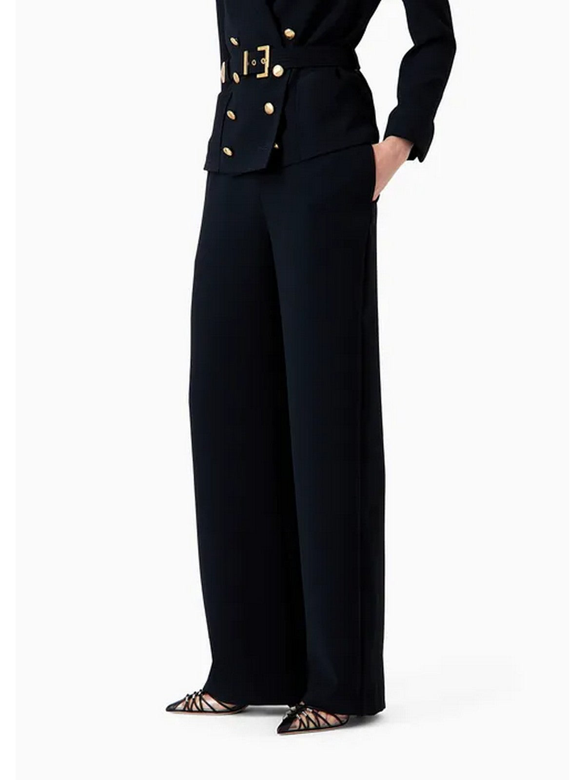 EMPORIO ARMANI Pantalone Donna E3NP1D F9909 927 Blu - Stilato