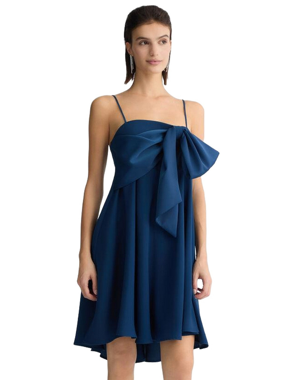 Vestiti da cocktail Donna Liu Jo Abito blu con fiocco Blu