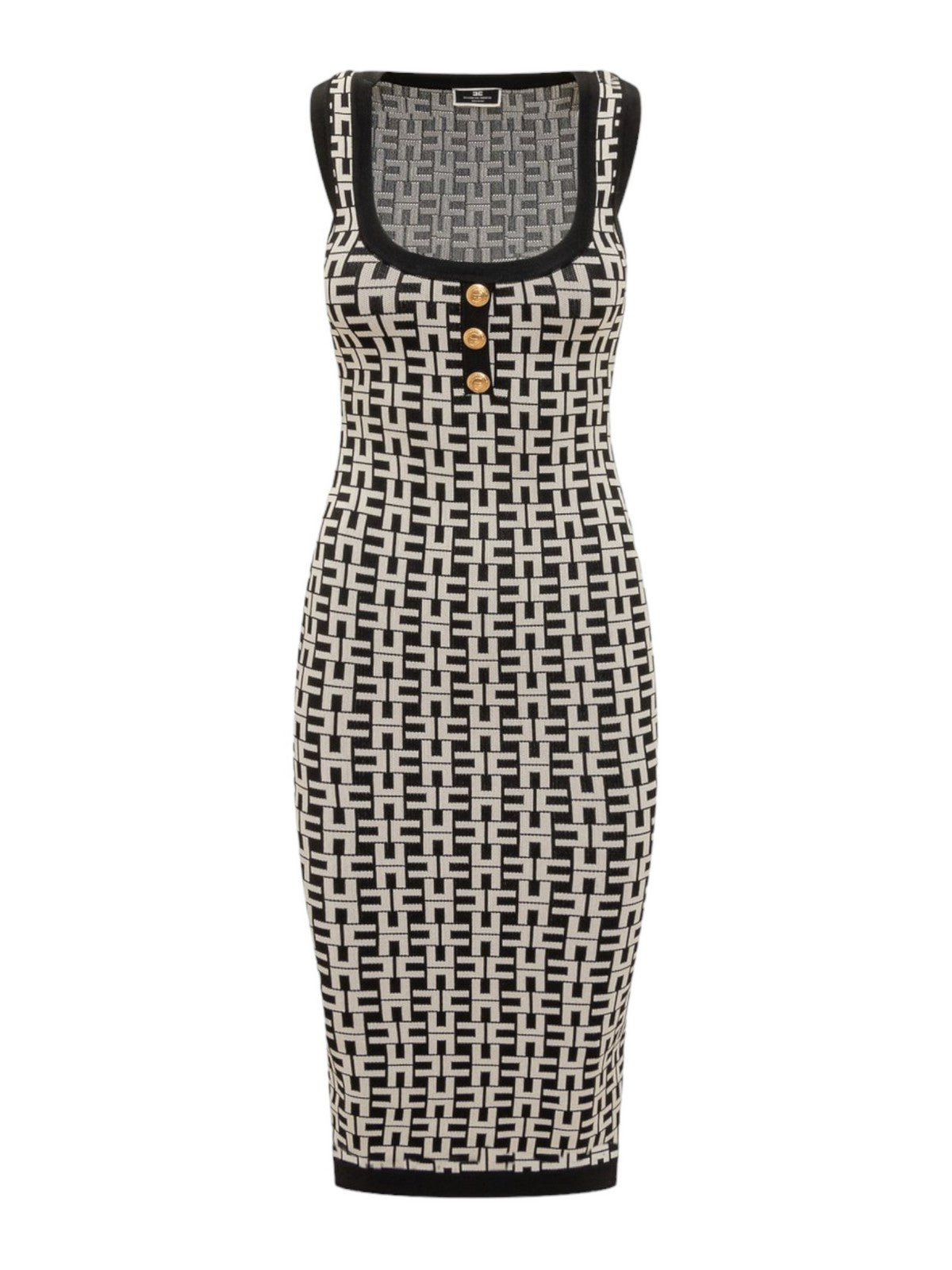 ELISABETTA FRANCHI Abito Donna AM55Z41E2 685 Nero - Stilato
