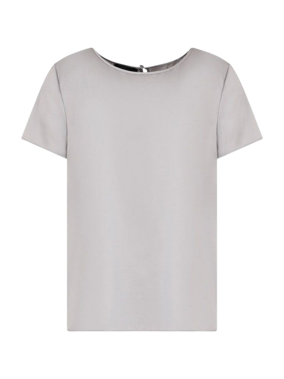 EMPORIO ARMANI Top Donna 8N2K15 2NXXZ 115 Grigio - Stilato