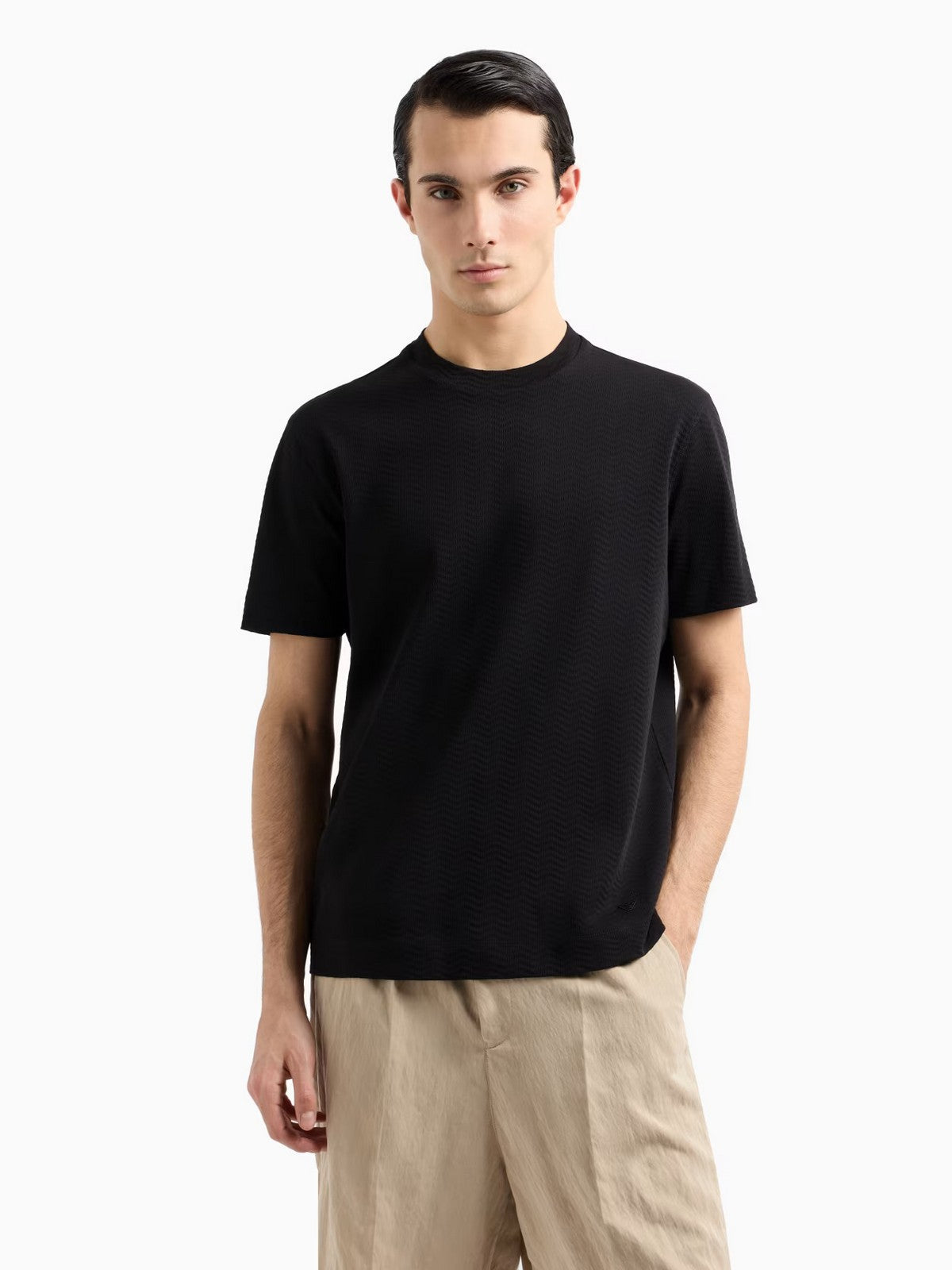 EMPORIO ARMANI Men's T-shirt EM001289 AF10762 FC154 Black