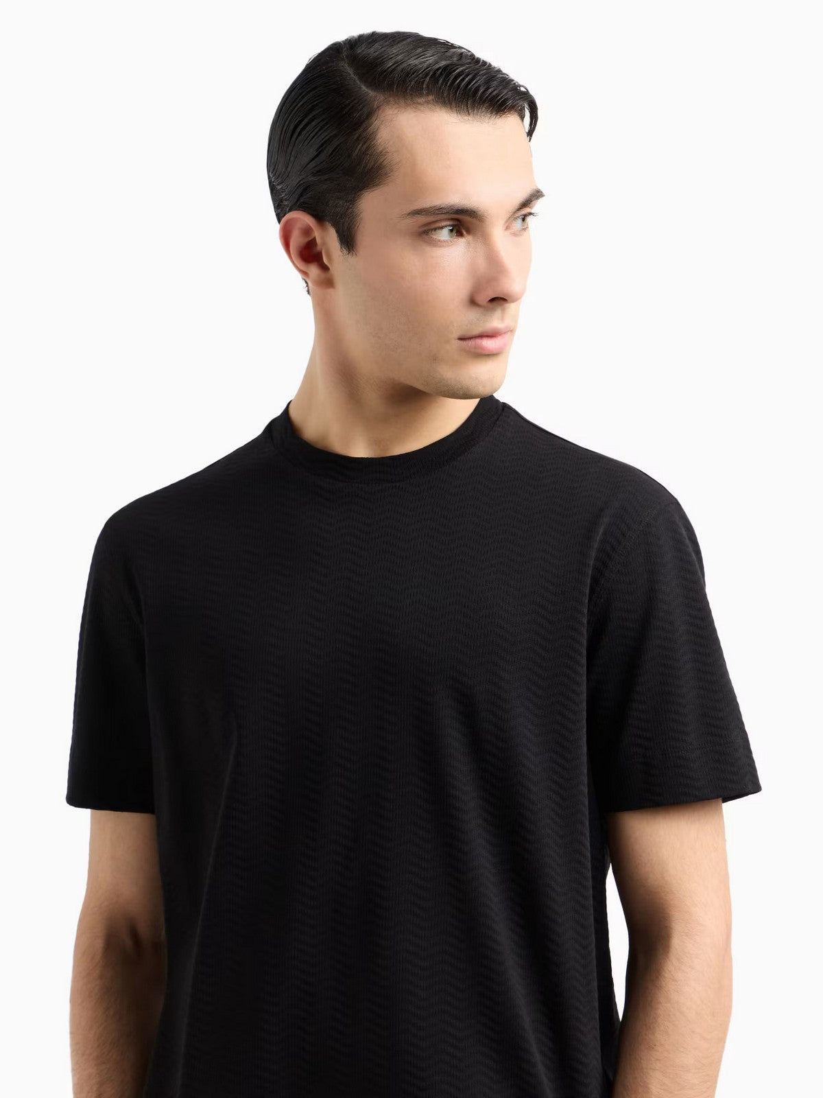 EMPORIO ARMANI Men's T-shirt EM001289 AF10762 FC154 Black EMPORIO ARMANI Men's T-shirt EM001289 AF10762 FC154 Black