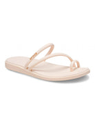 CROCS Sandalo Donna Miami Toe Loop Sandal W 209862 0WW Beige - Stilato