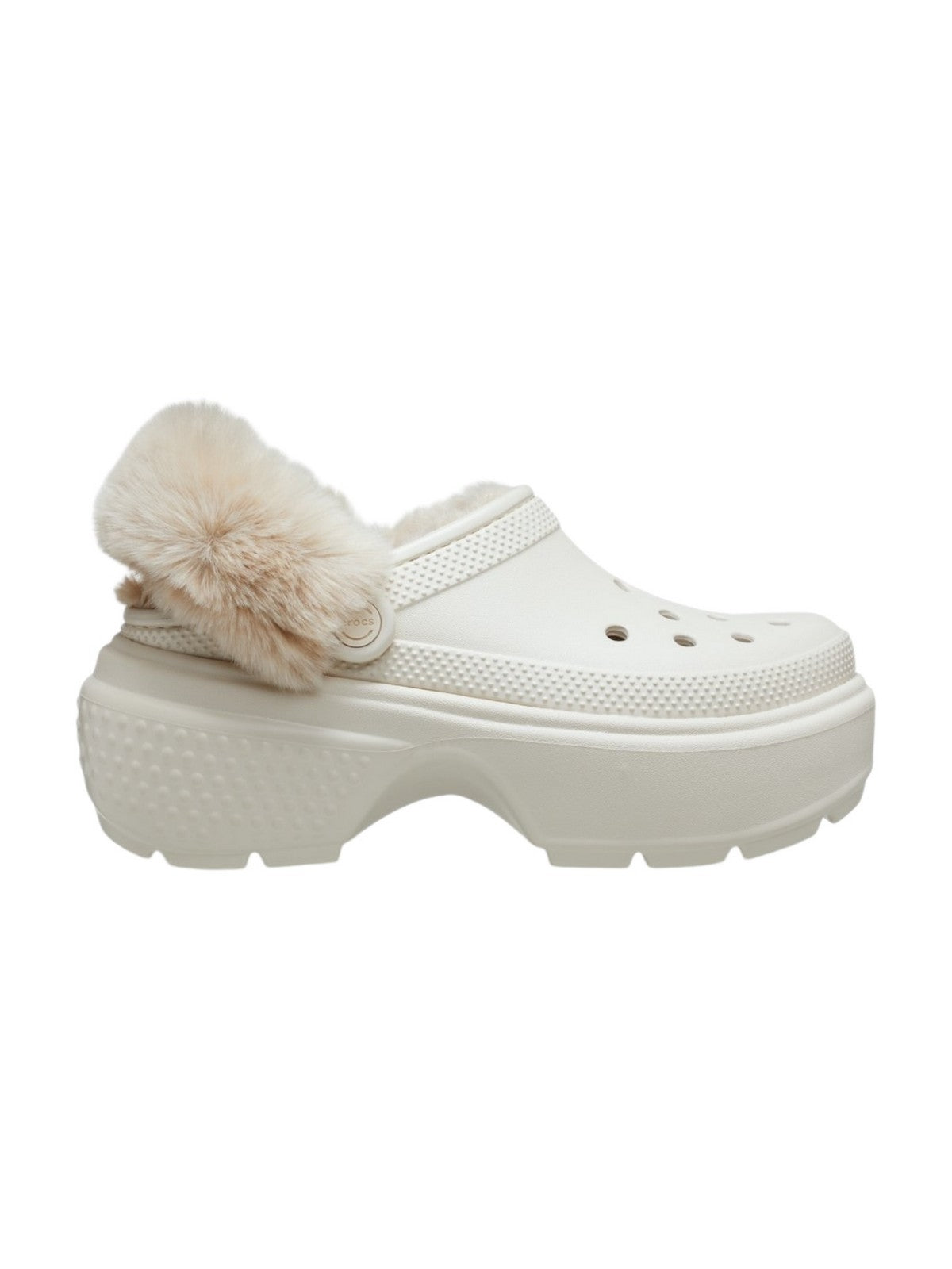 CROCS Ciabatta Donna Stomp Lined Clog 208546 STUC  Beige