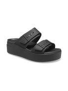 CROCS Ciabatta Donna Brooklyn sandal low 207431 001 Nero - Stilato