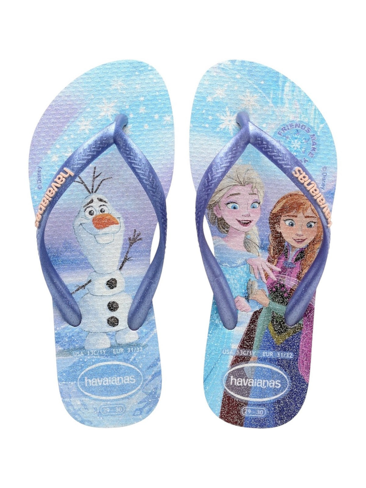 HAVAIANAS Infradito Bambine e ragazze Hav. Kids slim princess 4123328.0397 Viola