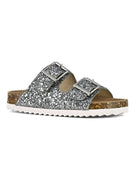 COLORS OF CALIFORNIA Sandalo Bambine e ragazze Glitter Sandal 2 Buckles HC.2415 DEN Blu - Stilato