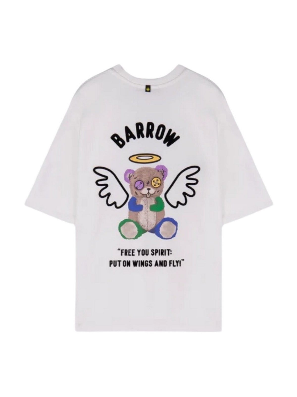 BARROW T-Shirt e Polo Uomo JERSEY T-SHIRT UNISEX F4BWUATH077 002 Bianco - Stilato