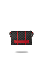 Sprayground Pochette Uomo Nero Raceway 3 Cross Clutch 910B6473NSZ - Stilato