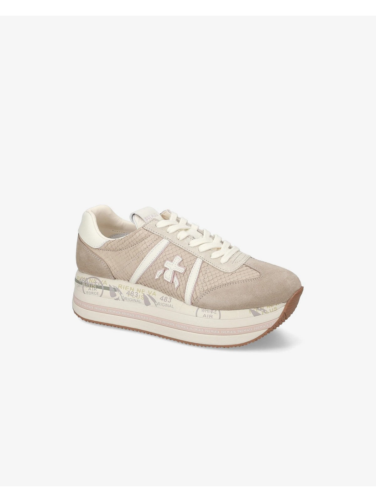 PREMIATA Sneaker Donna BETH VAR 7039 Beige - Stilato