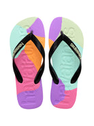 HAVAIANAS Infradito Donna Hav. Top logomania colors II 4147526.0090 Nero - Stilato