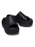 CROCS Ciabatta Donna Stomp Slide W 209346 001 Nero - Stilato