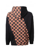 SPRAYGROUND Felpa Uomo DIAG SPLIT SIP VANQUISH HOODIE SP613VAN Marrone - Stilato