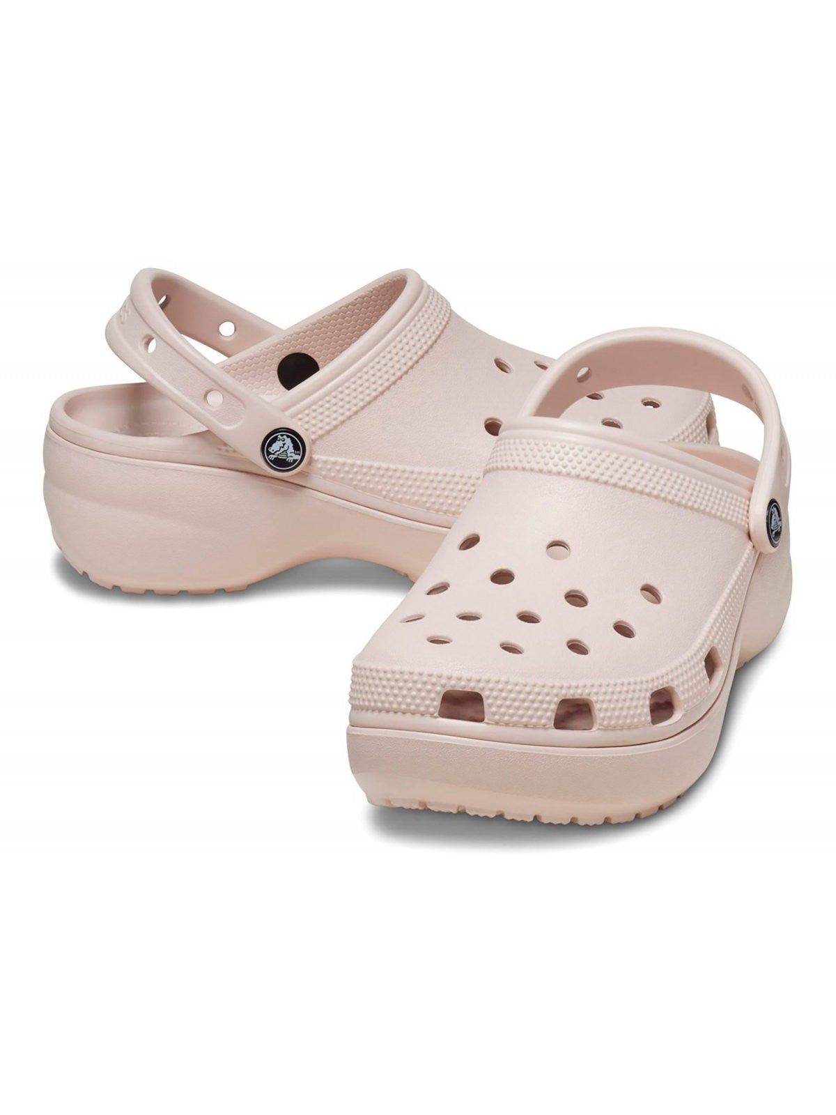 CROCS Ciabatta Donna Classic Platform Clog W 206750 6UR Rosa - Stilato