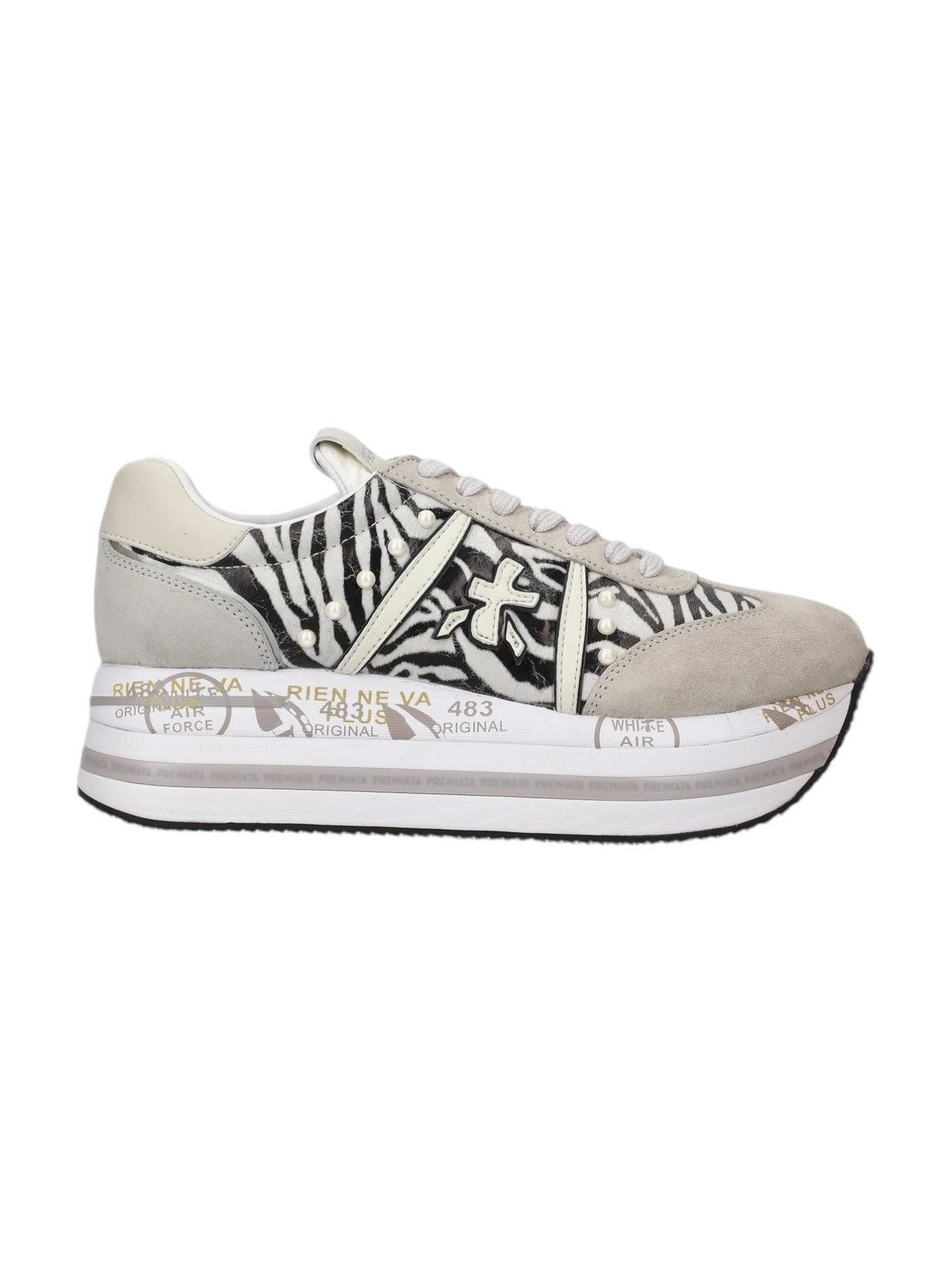 PREMIATA Sneaker Donna BETH VAR 6952 Bianco - Stilato