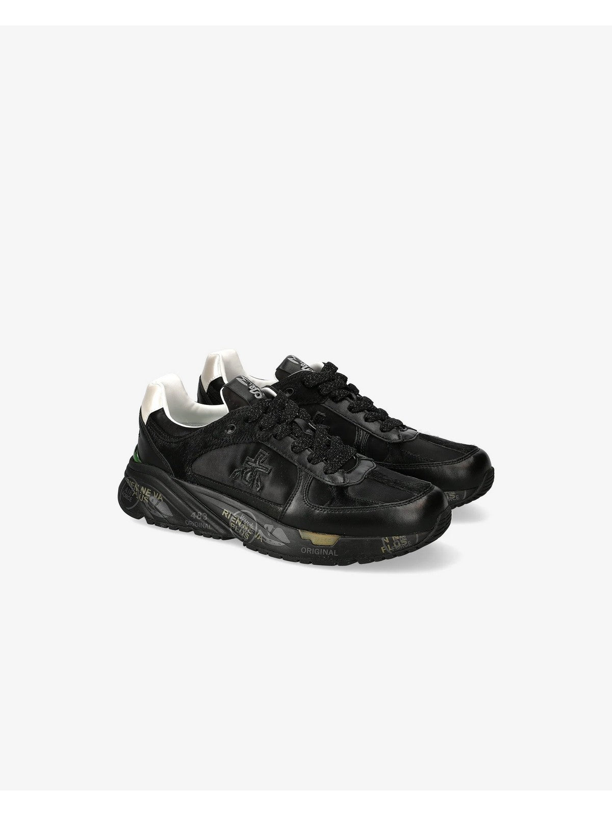 PREMIATA Sneaker Uomo MASED VAR 7066 Nero - Stilato