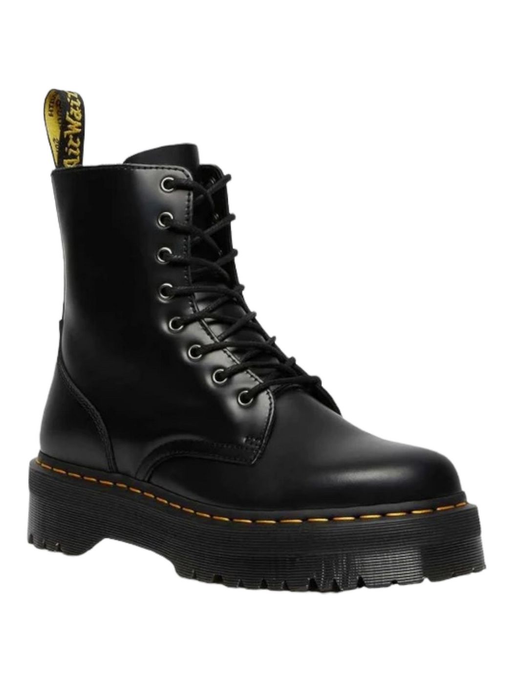 DR. MARTENS Stivali e Stivaletti Donna Jadon polished 15265001 Nero - Stilato