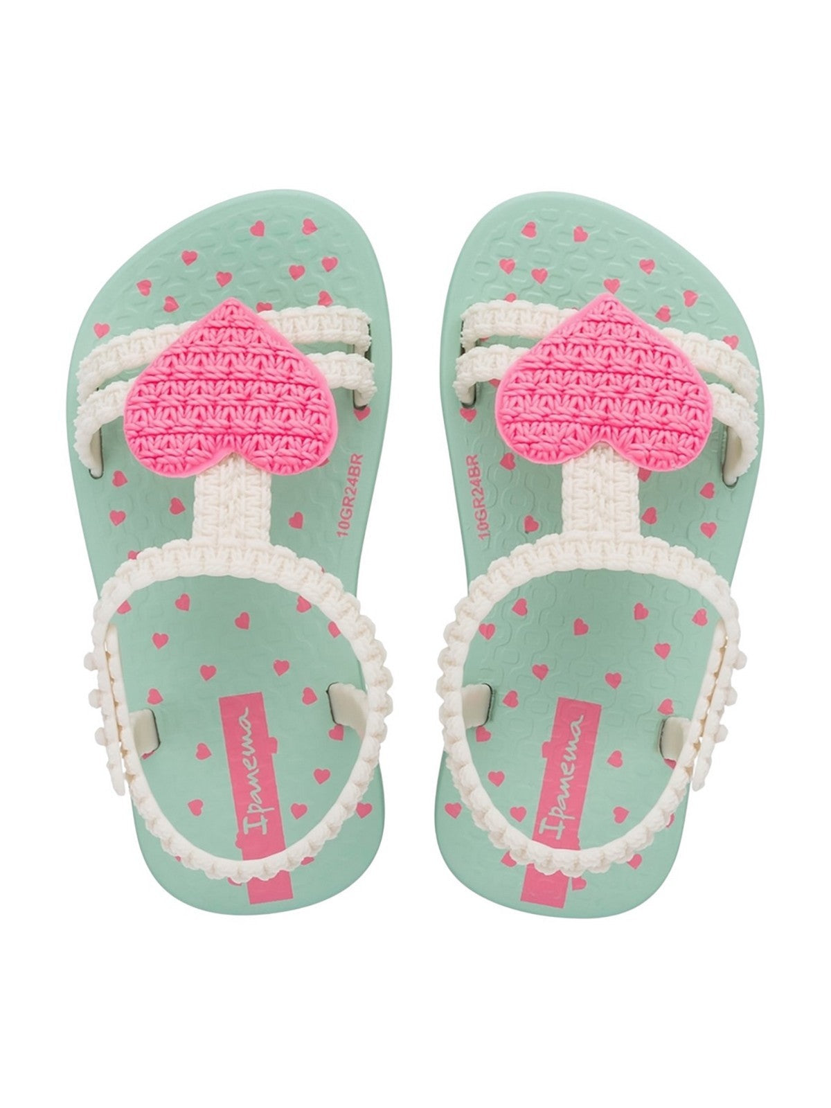IPANEMA Sandalo Bambine e ragazze  IP.81997 BC820 GREEN/BEIGE/PINK