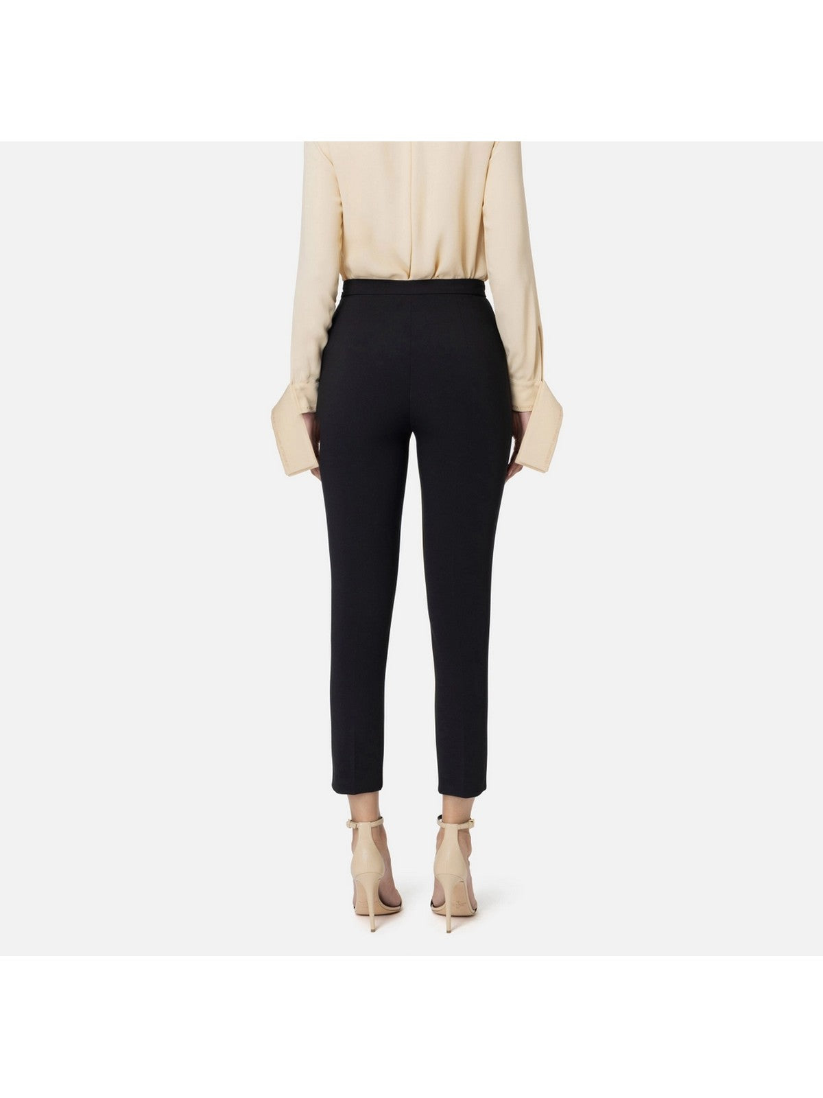 ELISABETTA FRANCHI Pantalone Donna PA02446E2 110 Nero - Stilato