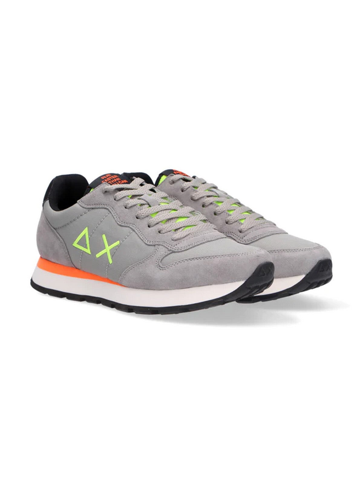 SUN68 Sneaker Uomo Tom fluo nylon Z43102 34 Grigio - Stilato