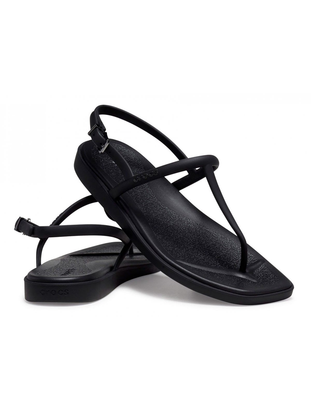 CROCS Sandalo Donna Miami Thong Sandal W 209793 001 Nero - Stilato