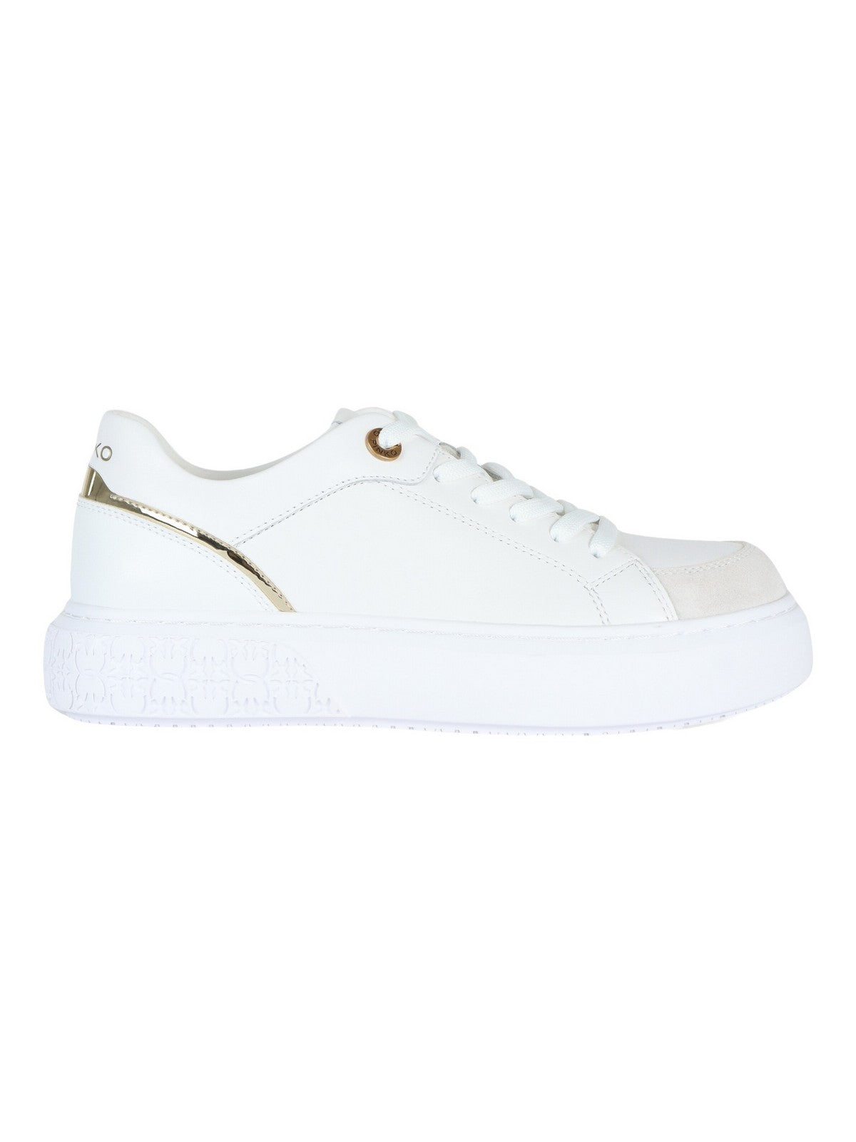 スニーカー PINKO Woman Sneakers White SS0003P014 ZIA Yoko 01 women's leather sneakers ss0003p014 White-Platinum
