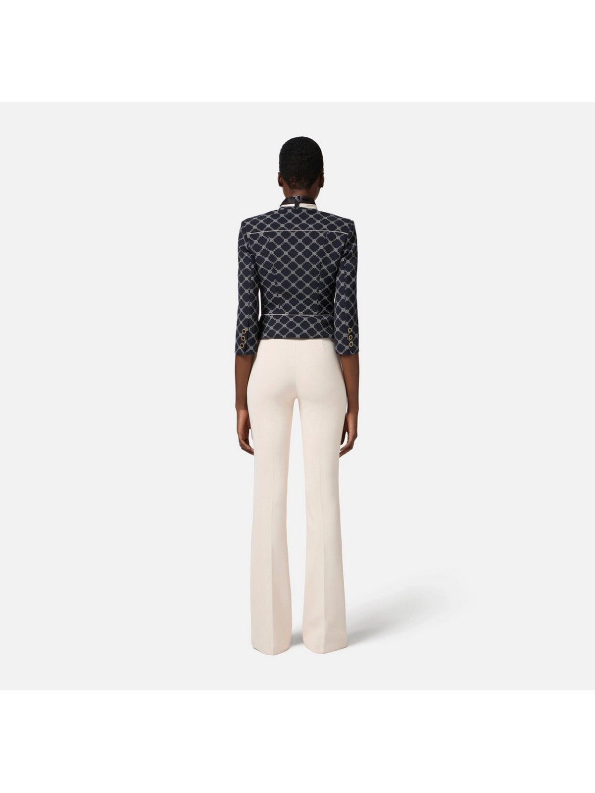 ELISABETTA FRANCHI Women's Jacket GIS5151E2-685 Black – Stilato