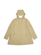 RAINS Giubbino Donna A-line W Jacket W3 18050 24 Sand Beige - Stilato