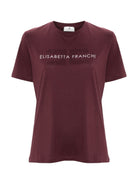 Elisabetta Franchi T-Shirt e Polo Rosso Donna MA00346E2 CG3 - Stilato