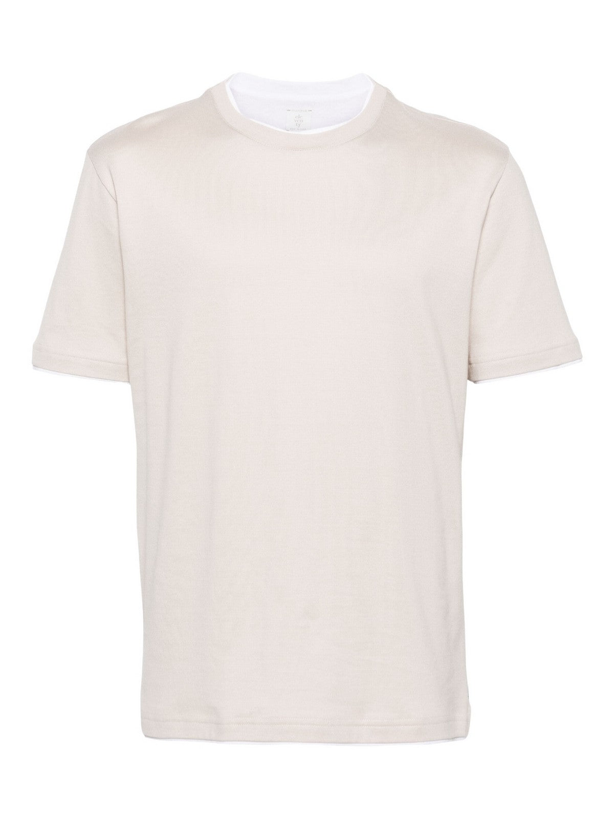 ELEVENTY T-Shirt e Polo Uomo I75TSHI02 TES0I201 02-01 Beige - Stilato