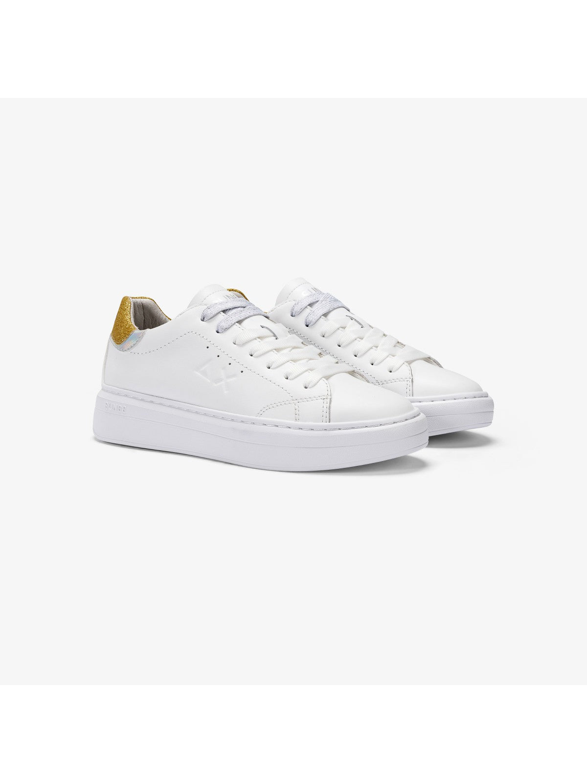 SUN68 Sneaker Donna Grace leather Z43225 0143 Bianco - Stilato